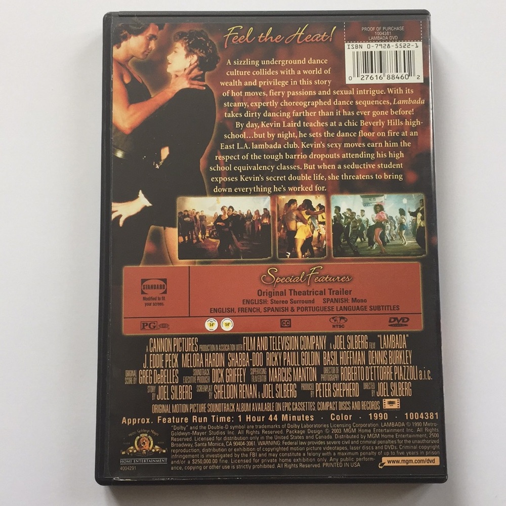 DVD - Lambada - Picture 2 of 4
